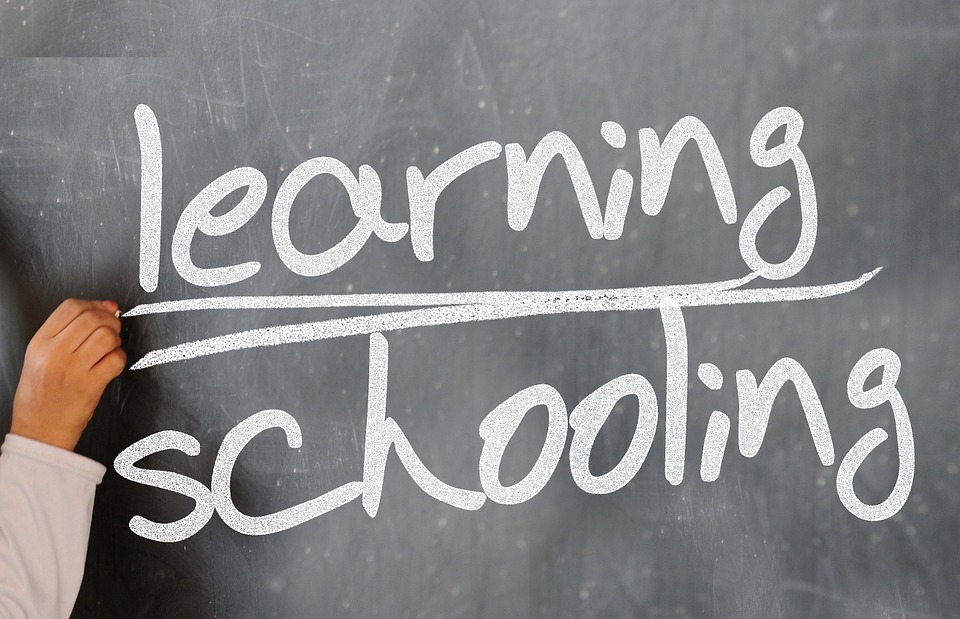 hand writing a learning schooling